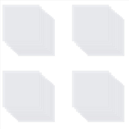 10 folhas de estêncil em branco de 7 mil, estêncil de modelo Mylar de 12 x 12 polegadas