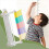 Verticale springtester voor kinderen Cartoon eend muurgemonteerde springtrainer 2