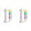 Verticale springtester voor kinderen Cartoon eend muurgemonteerde springtrainer 1