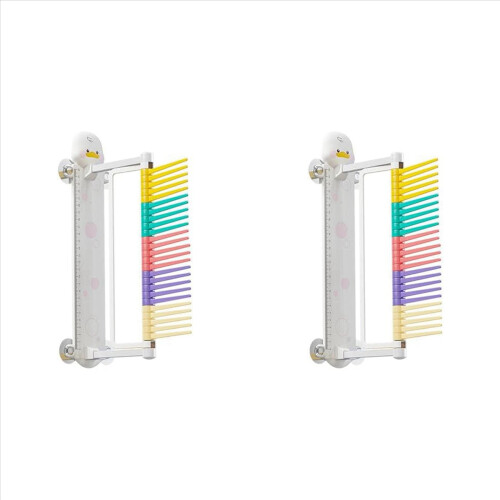 Verticale springtester voor kinderen Cartoon eend muurgemonteerde springtrainer