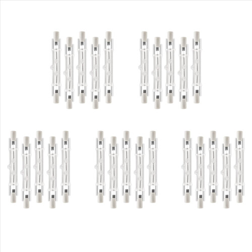 5 Pack R7S 118mm 300W 230V,R7S Halogen Linear Light Bulb