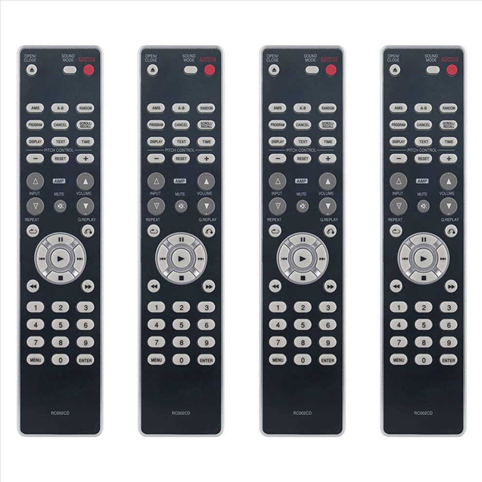 Rc002cd Remote Control Replacement For Disc Cd Player 4853188071975