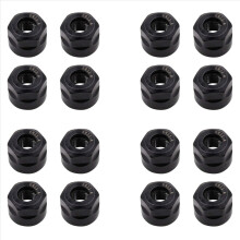 4Pcs Collet Clamping Hex Nuts, for CNC Milling Chuck Holder Lathe