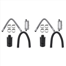 8 stuks autoverbruiksartikelen luchtverwarmer 24 mm uitlaat