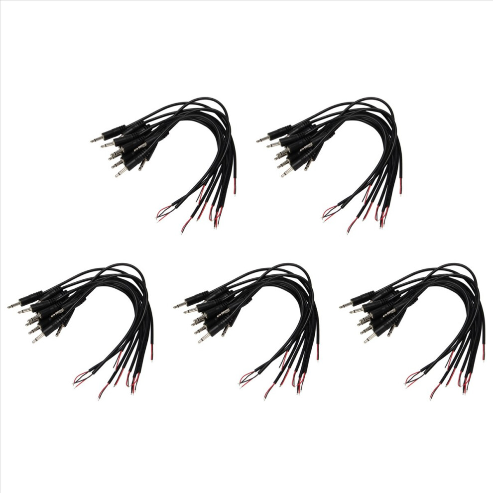 10Pcs Male Plug To Bare End 2 Pole Mono 1/8Inch 3.5Mm Jack Cable 4853188003549