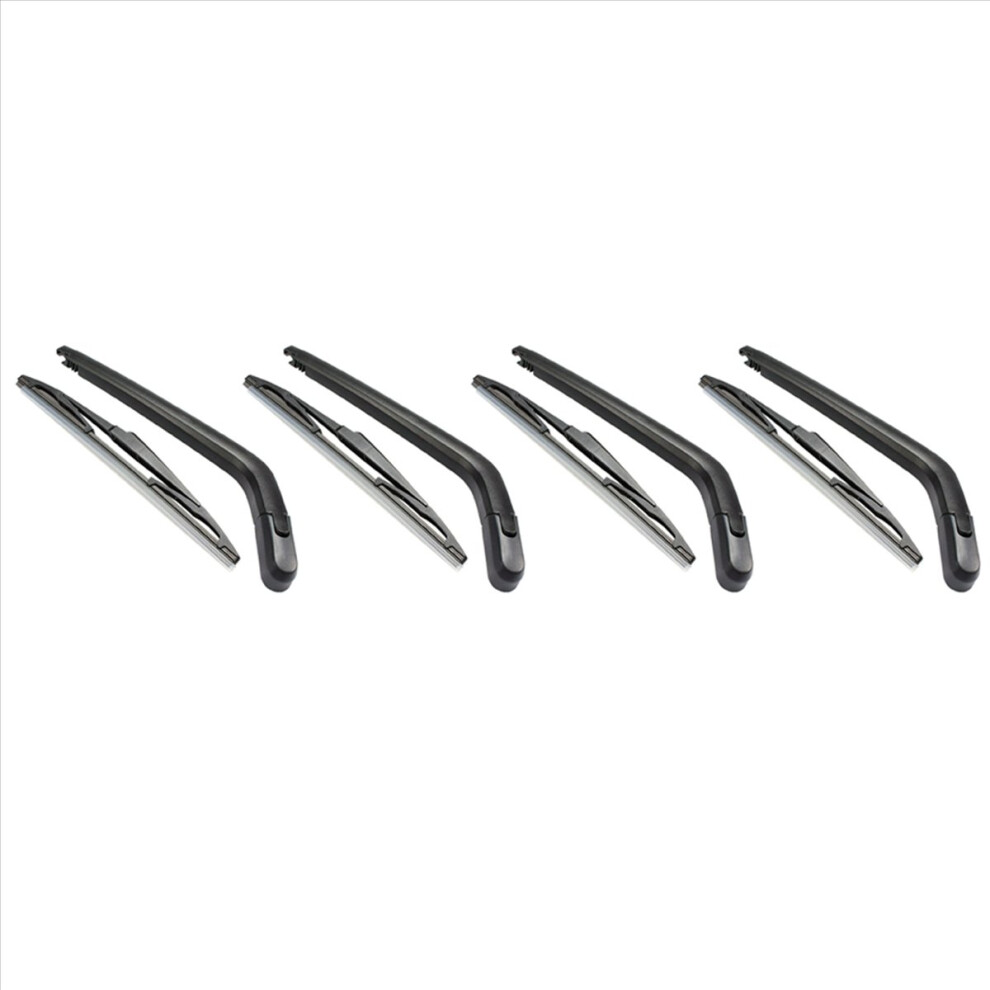 Car Windscreen Rear Wiper Arm And Blade For Yaris Vitz 99-05 Black 4853188049417