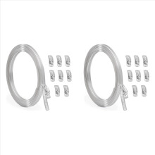 10FT Stainless Steel Hose Clamp Assortment Kit