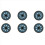 5 inch 8 Holes 125mm Hook Loop Sanding Backing Pad for 1