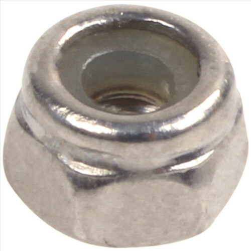 50pcs M2 Zinc Plated Self-Locking Nylon Insert Hex Lock Nuts 1