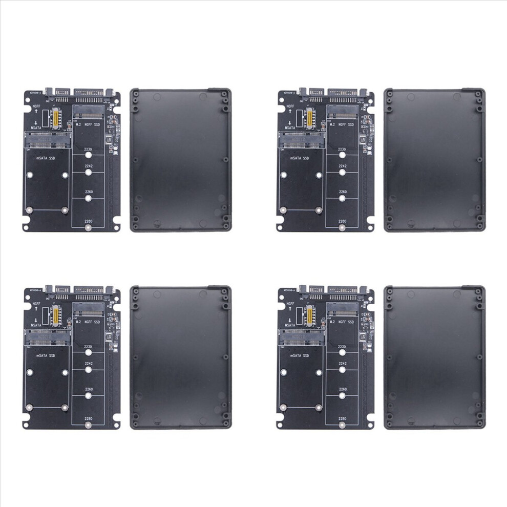 M.2 Ngff Msata Ssd To Sata 3.0 2 In 1 Converter Card Ssd Adapter Card 4852133350851