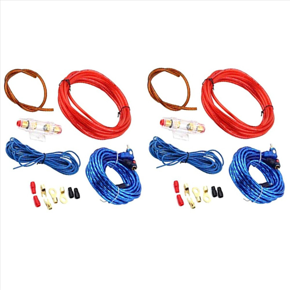60 Amp Fuse Holder 8Ga Power Cable Subwoofer Speaker Cable Fuse Kit 4853158876586