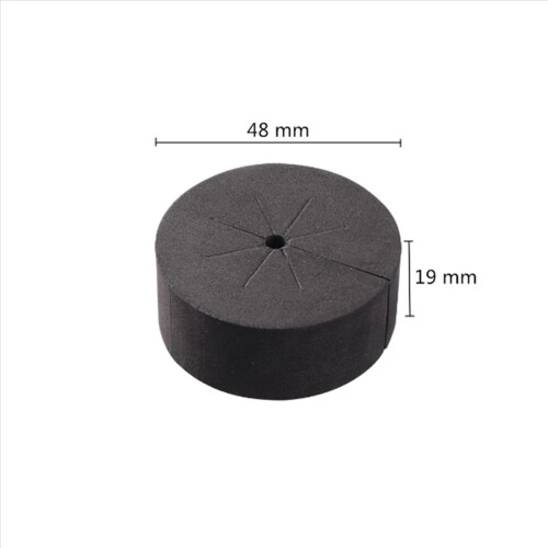 70 peças de colares clones de jardim em bloco de esponja de neoprene para vasos de rede de 2 polegadas 1