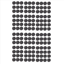 70 peças de colares clones de jardim em bloco de esponja de neoprene para vasos de rede de 2 polegadas
