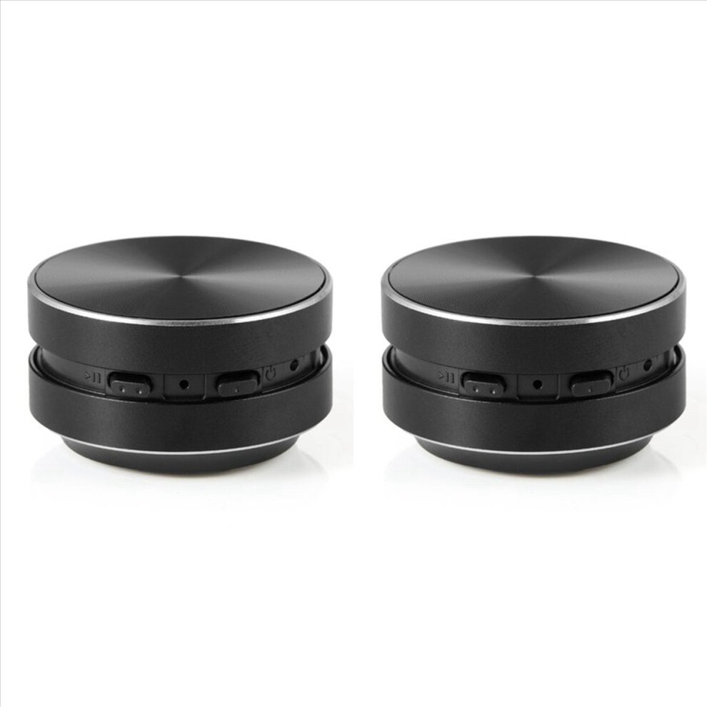 Compatible Bone Conduction Stereo Sound Bluetooth Speaker(Black) Black 4853158807481