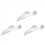 2 Pieces Stainless Steel Spaghetti Server Set,Pasta Spoon Server Fork 1