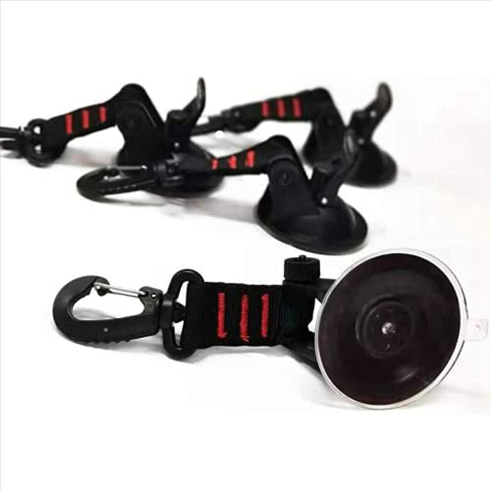 5Pcs Heavy-Duty Suction Cup Hook Car Suction Cup Buckle Car 4853158812737