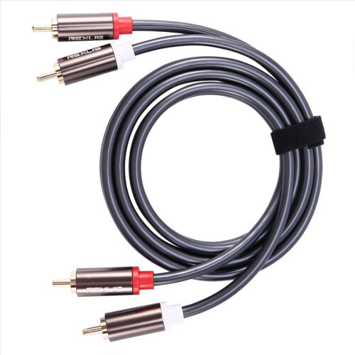Rexlis 2 to 2 Hifi Audio Cable Ofc Av Speaker Wire 1M 1
