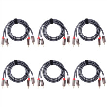 Rexlis 2 to 2 Hifi Audio Cable Ofc Av Speaker Wire 1M
