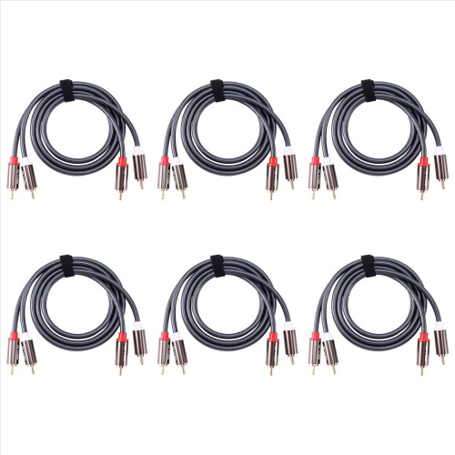 Rexlis 2 to 2 Hifi Audio Cable Ofc Av Speaker Wire 1M
