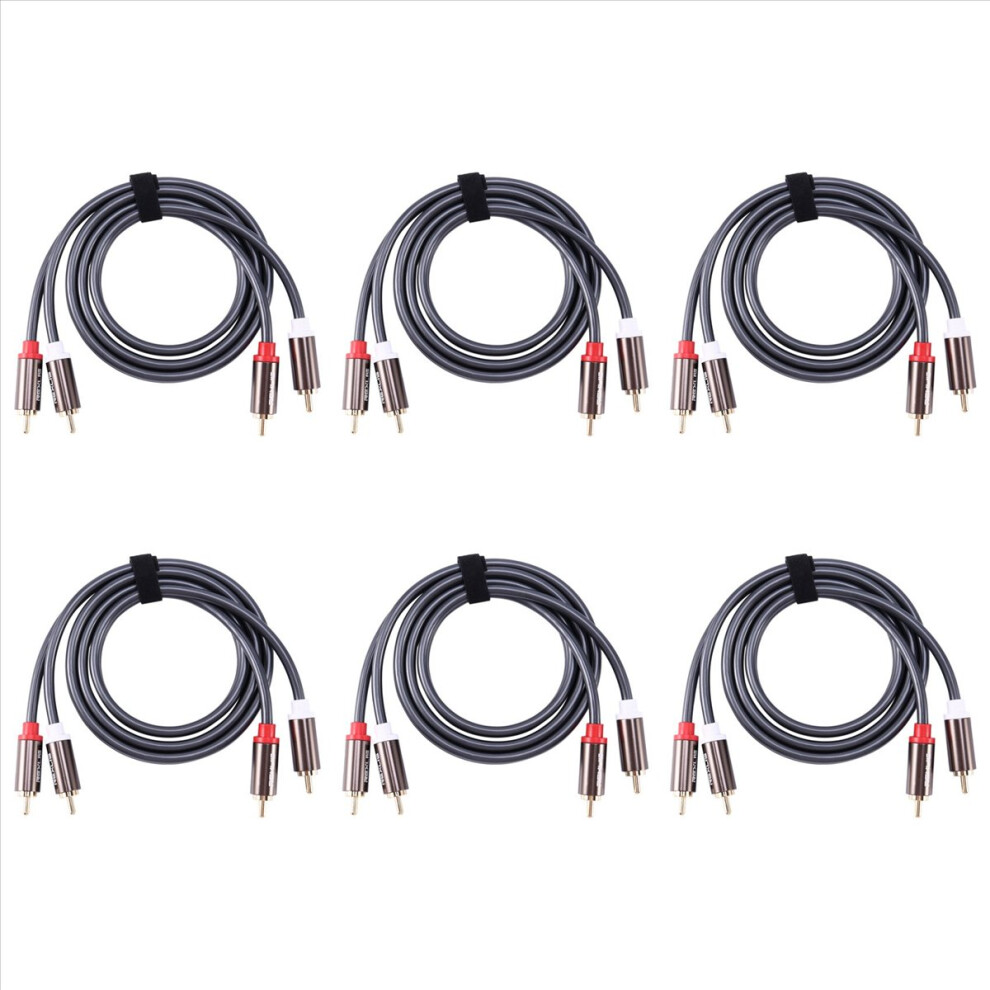 Rexlis 2 To 2 Hifi Audio Cable Ofc Av Speaker Wire 1M 4853188003792