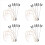 4 PCS HO Scale Model lighting tower,tower lights Model Lights 4
