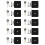 Clock Movement with Short Hands, 4/ 25 Inch Maximum Dial Thickness 1