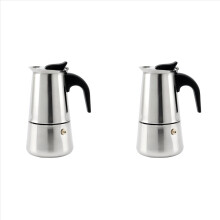 Moka kávovar, perkolátor, kávovar 100 ml, nehrdzavejúca oceľ