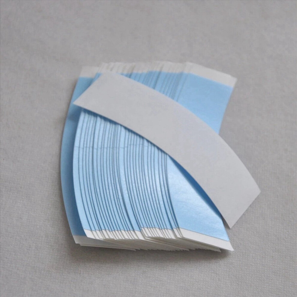 Markenlos Unisex Blue 72Pcs/Lot Strong Double Side Tape Extension Wig Tape Fixed Tape