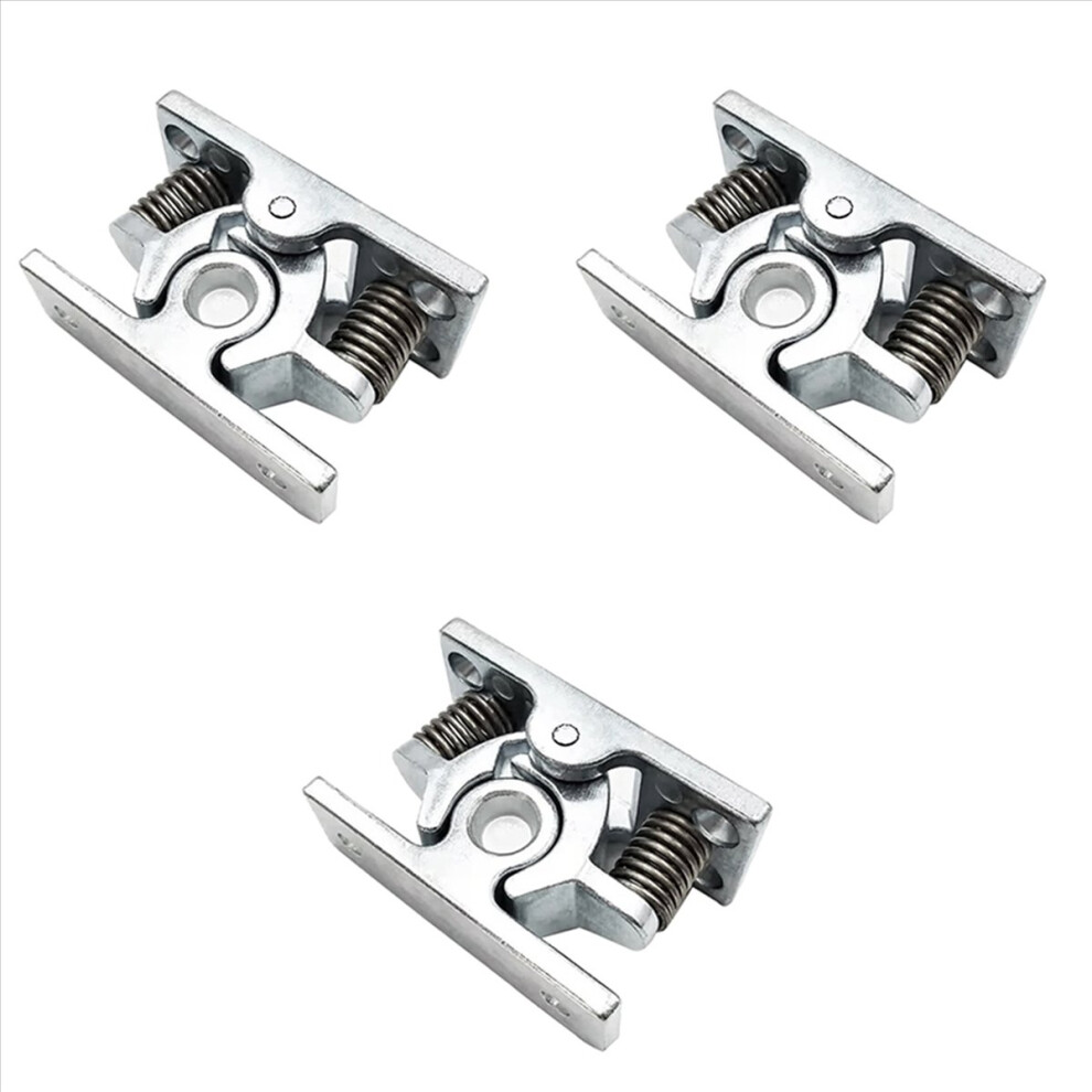 1Pcs Spring Loaded Door Easy Lock Stop Catch Release Clamp (Mp-4) 4853158861186
