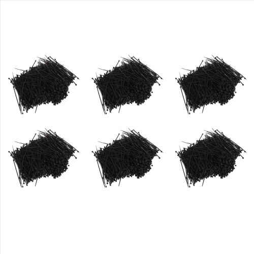 1000 Pcs Black nylon Cable Zip Tie Fasten Wrap 95mm x 2mm
