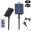 1200mAh Solar Panel Control Box Kits Lithium Battery Panel 6
