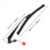 Kit de limpador de para-brisa manual UTV 350X400MM de 15,7 polegadas 6