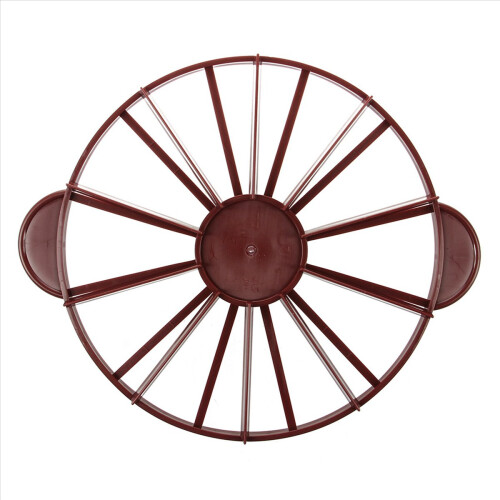 Cake Divider Pie Cake 10 / 12 Piece Equal Portion Dark red 1