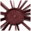 Cake Divider Pie Cake 10 / 12 Piece Equal Portion Dark red 4