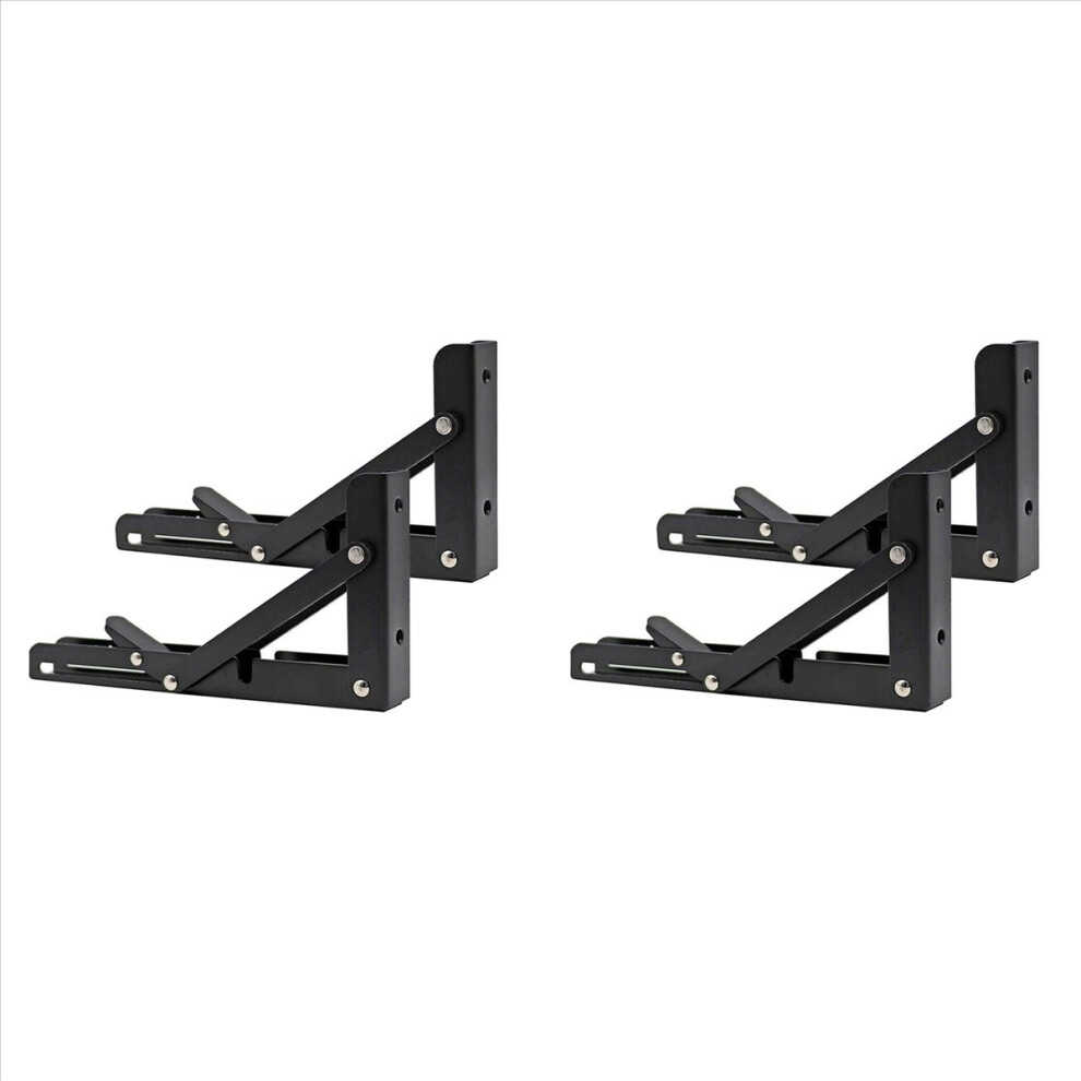 2Pcs Campervan Folding Bracket Table Shelf 4853188031191