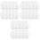30Pcs White Foam DIY Easter Eggs Bulk Unpainted Craft Supplies 5