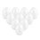 30Pcs White Foam DIY Easter Eggs Bulk Unpainted Craft Supplies 2