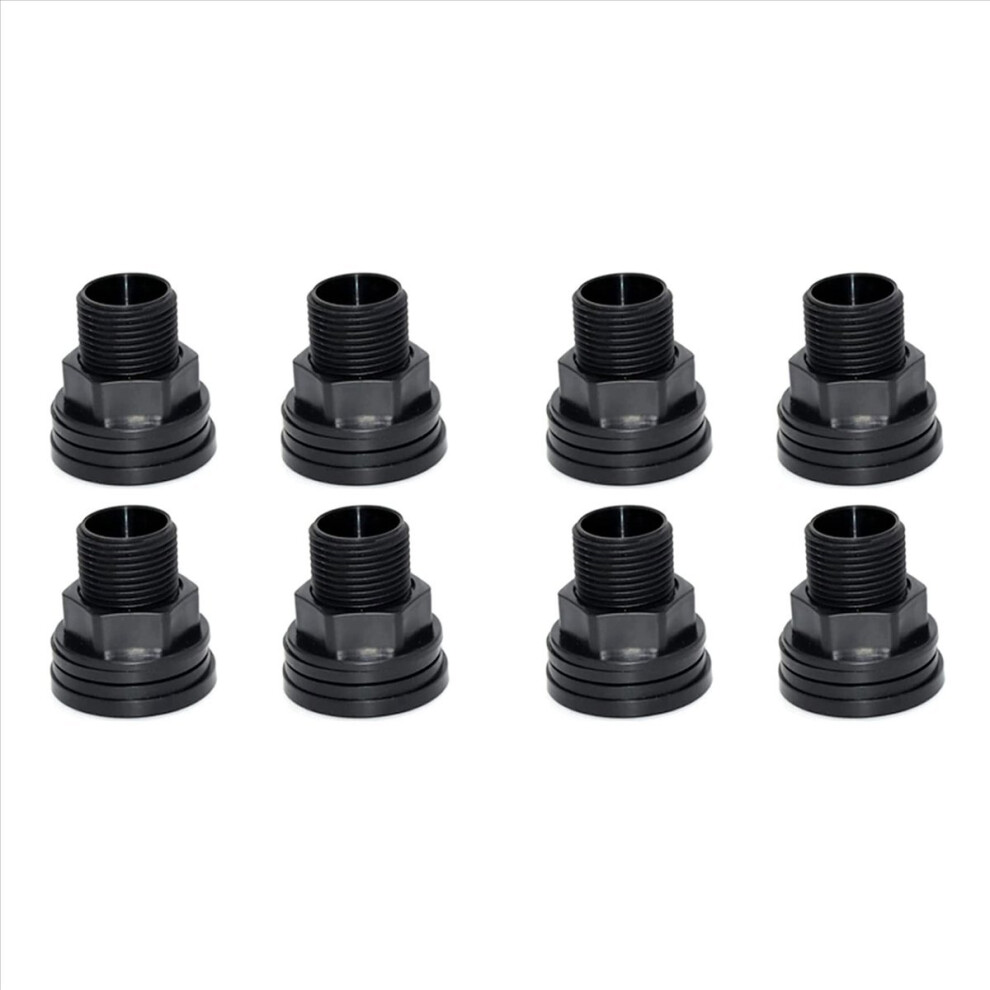 Pvc Bulkhead Fitting Double Threaded Bulkhead Water Tank Connector 4853188032655