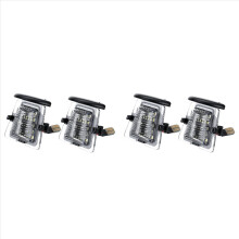2Pcs Car License Plate LED Light for JK JL 2007-2021