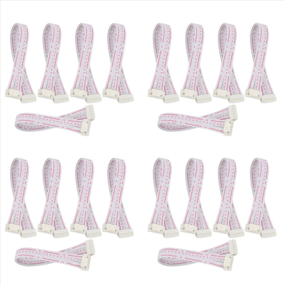 5Pcs 18Pin 2X9 Pins Miner Connect Date Cable For Antminer S9 S7 L3 White/Pink 4852133341866