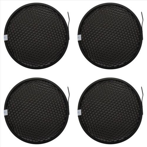 Grade de favo de mel de 16,8 cm e 60 graus para abajur refletor de 7 polegadas