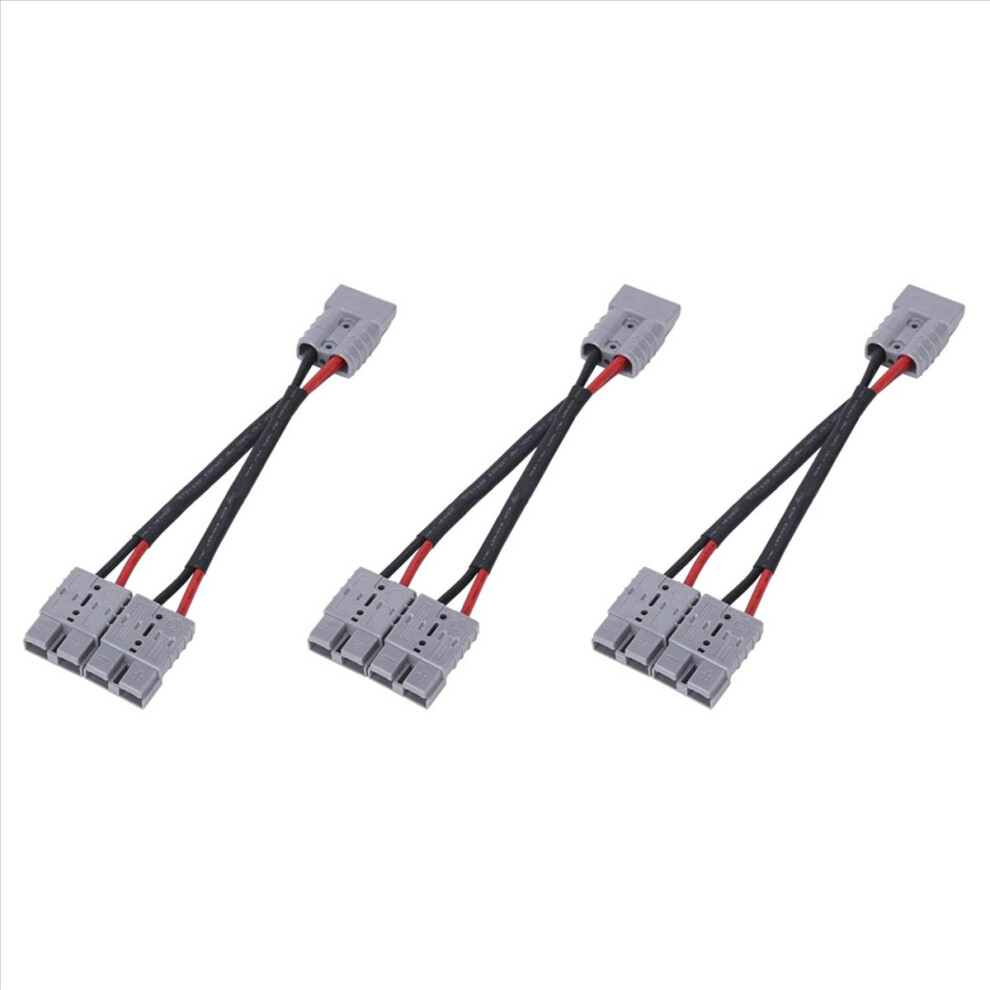 50A For Anderson Plug Connector Dual Y Adapter Connector With Cable 4853158877774