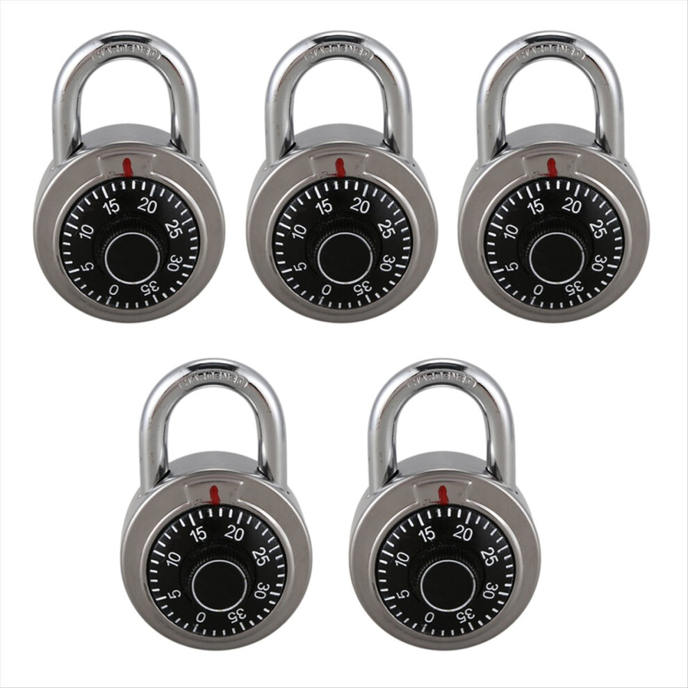 Master Coded Lock 50Mm With Round Fixed Dial Combination Padlock 4853188046522