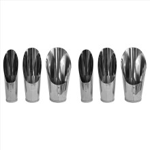 Bonsai Soil Scoop Metal 3Pcs Set,Garden Hand Soil Scooper,Bonsai Tool