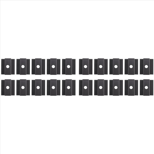 10 x Centre Clamp PV Solar Panels, Module Clamp for All Frame Heights