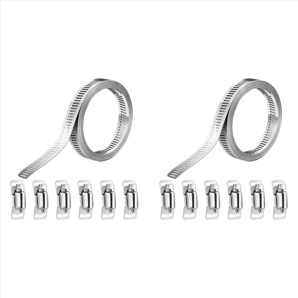 Adjustable Hose Clamps, Diy For Radiator/Auto & Mechanical Plumbing 4853188061754