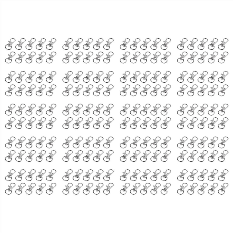 10pcs Metal Clasp Swivel Trigger Clips Snap Hooks Silver-image-OPC-PHP8TPG-NEW