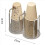 Bekerhouder, bekerorganizer, opberger, feestbekerdispenser, 23x13cm B 4