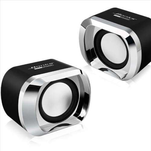Στερεοφωνικό Subwoofer Υψηλής Ισχύος Ηχείο PC DJ USB για Τηλεόραση Τηλεφώνου 2