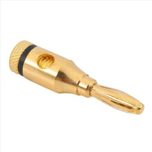 7 Pairs, Open Screw Banana Plugs for Speaker Cable